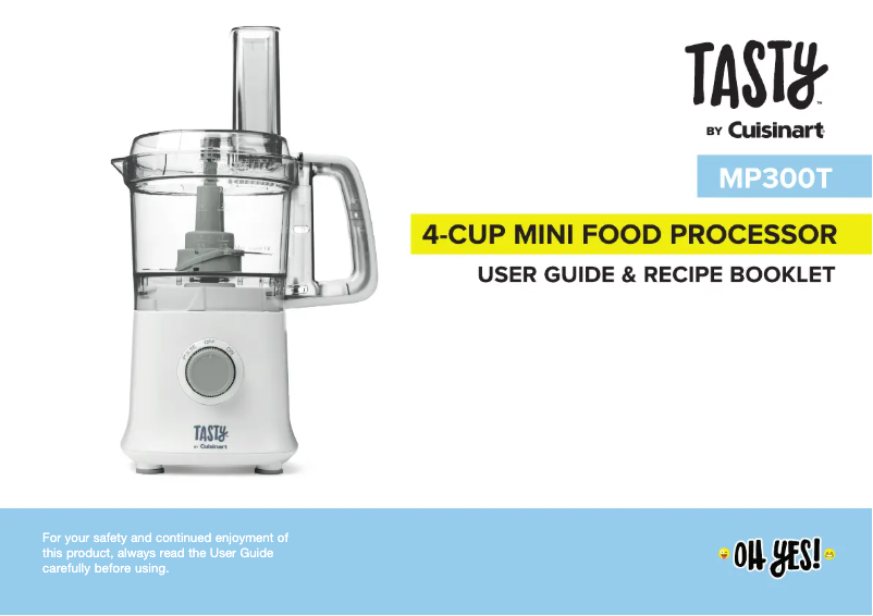 Page 1 of the manual User Manual Cuisinart MP300T