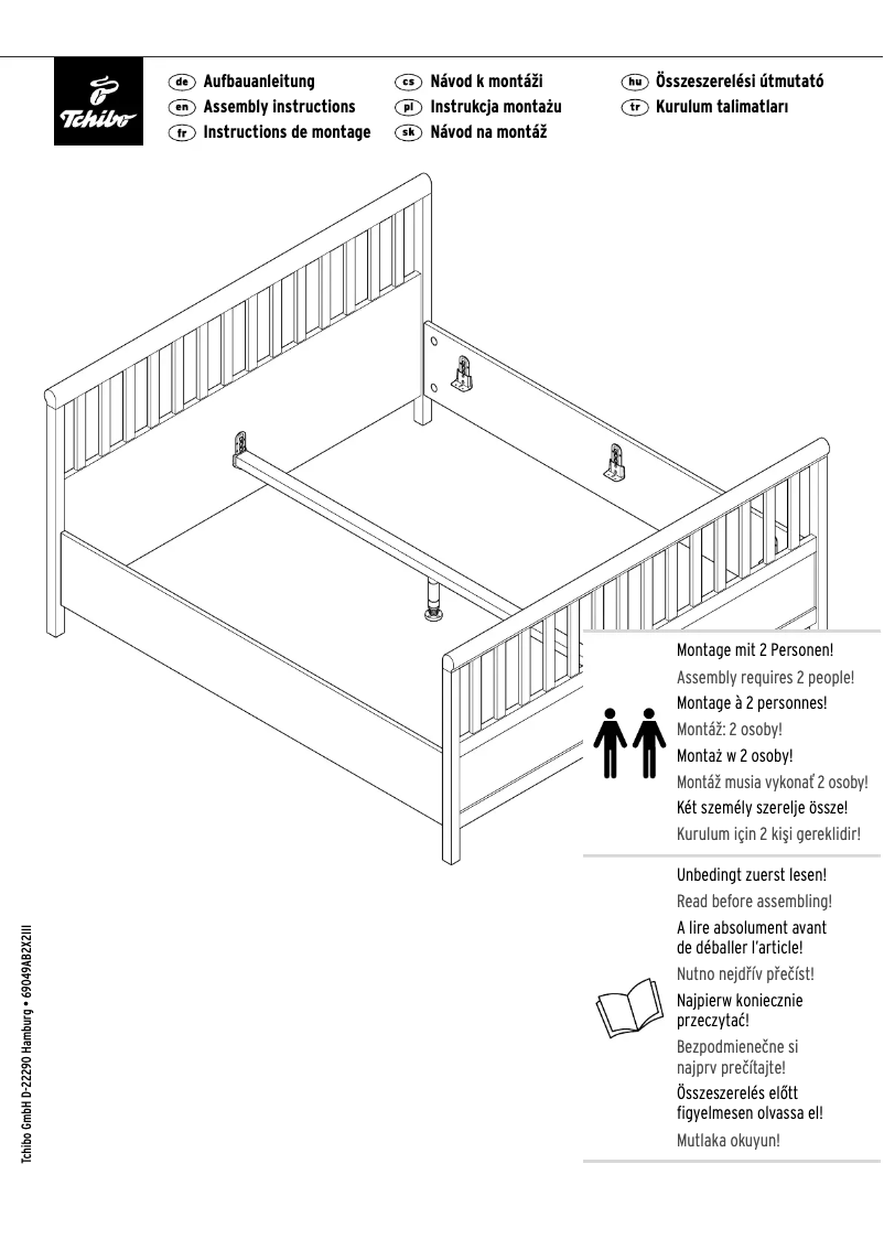 Page 1 of the manual User Manual Tchibo 289771