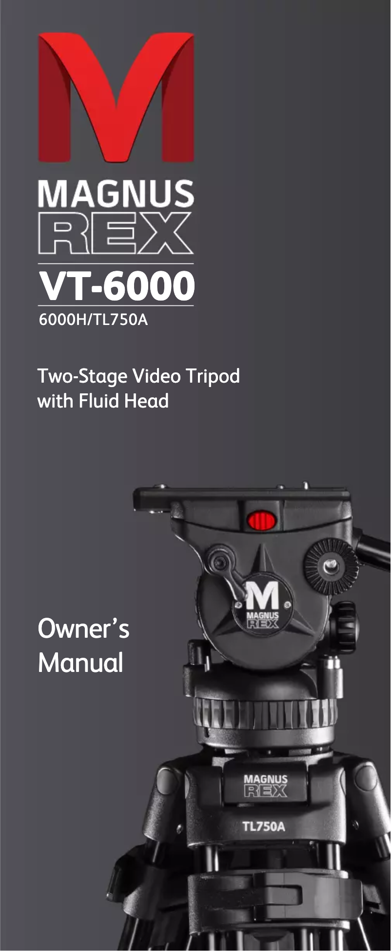 Page 1 of the manual User Manual Magnus REX VT-6000