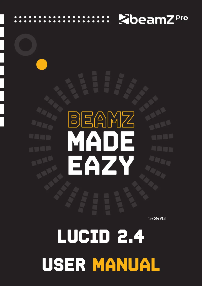 First page image of the manual for LUCID 2.4