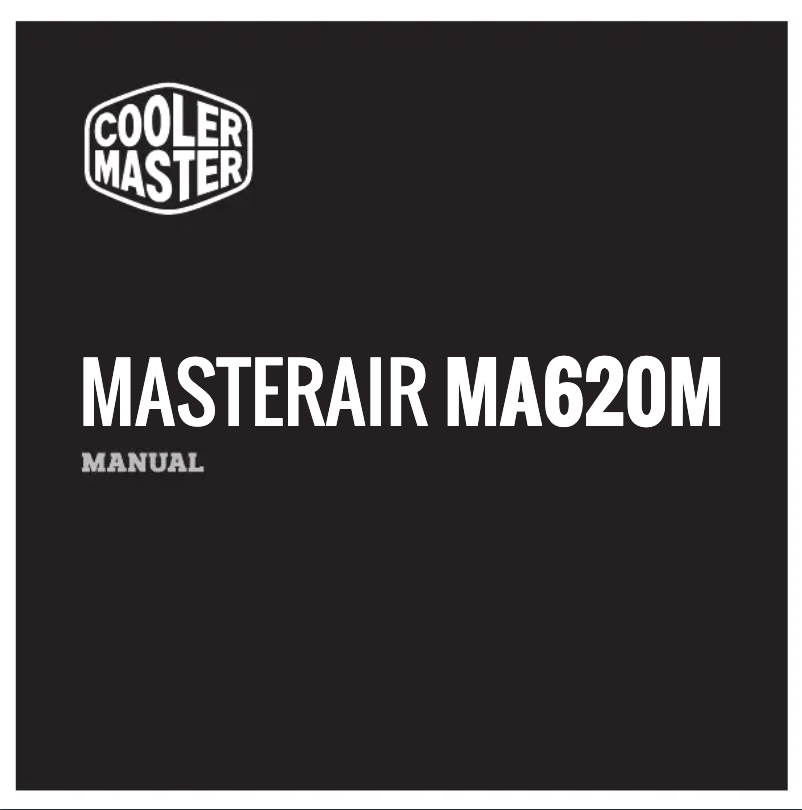 First page image of the manual for MasterAir MA620M