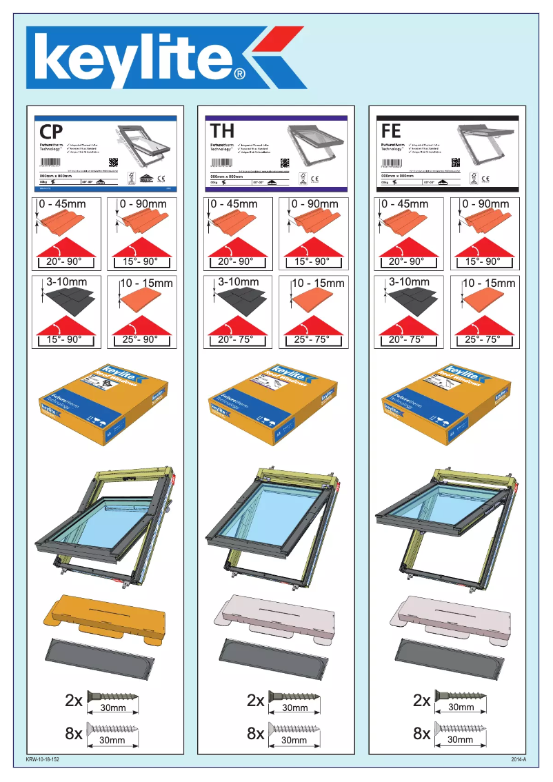 Page 1 of the manual User Manual Keylite CP