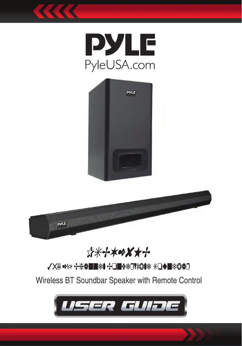 First page image of the manual for PSBV28HB