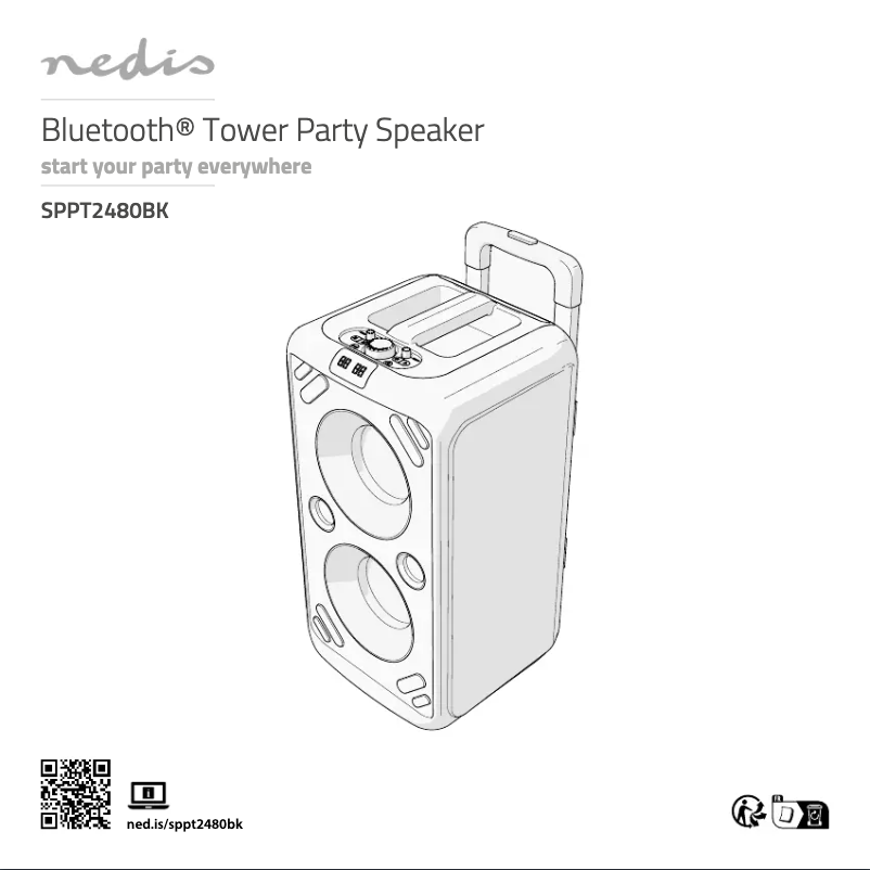 Page 1 of the manual User Manual Nedis SPPT2480BK