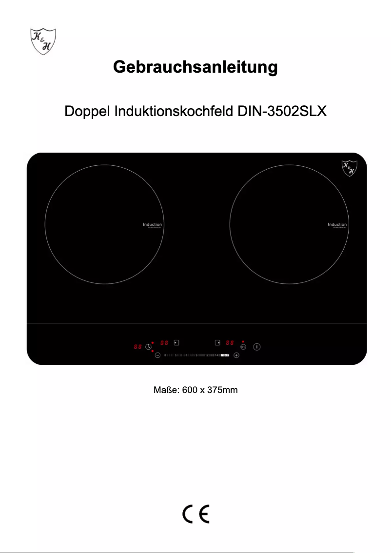 Page 1 of the manual User Manual K&H DIN-3502SLx