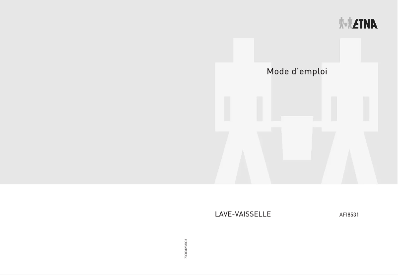 First page image of the manual for AFI8531ZT