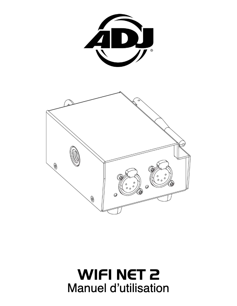 Page 1 of the manual User Manual Adj Wifi Net 2