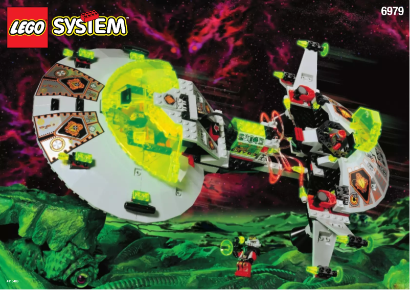 Page 1 of the manual User Manual Lego Space 6979