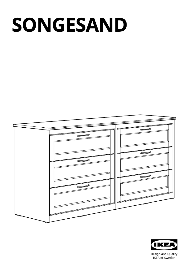 First page image of the manual for SONGESAND 505.728.36