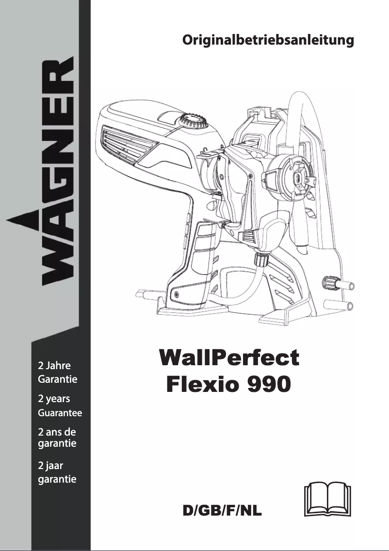 First page image of the manual for WallPerfect Flexio 990