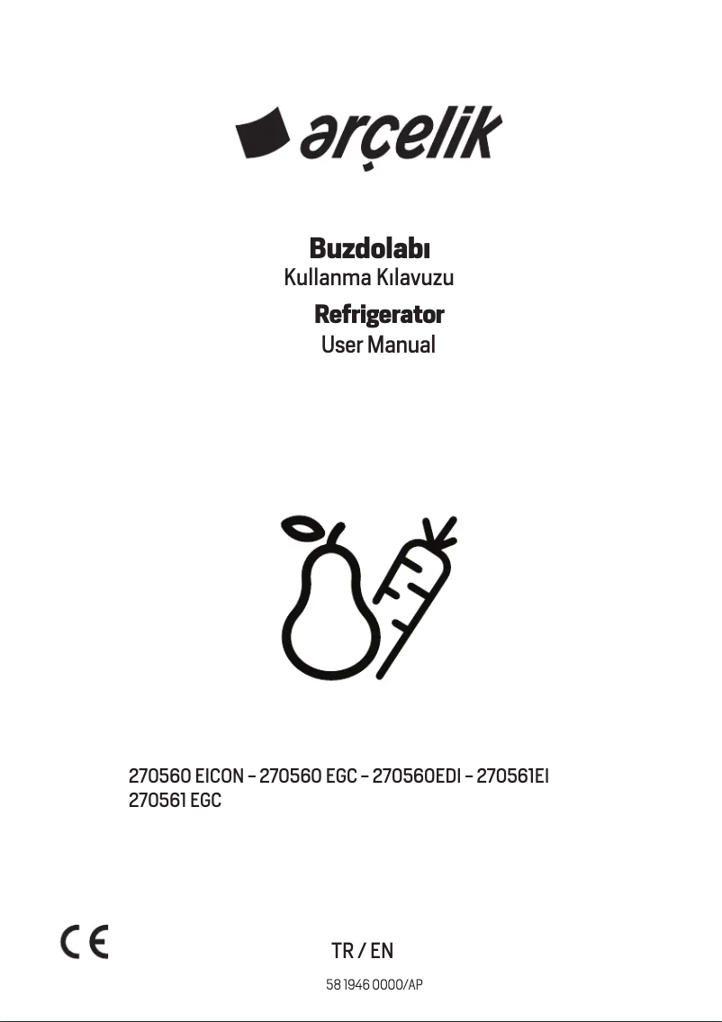 First page image of the manual for 270561 EGC