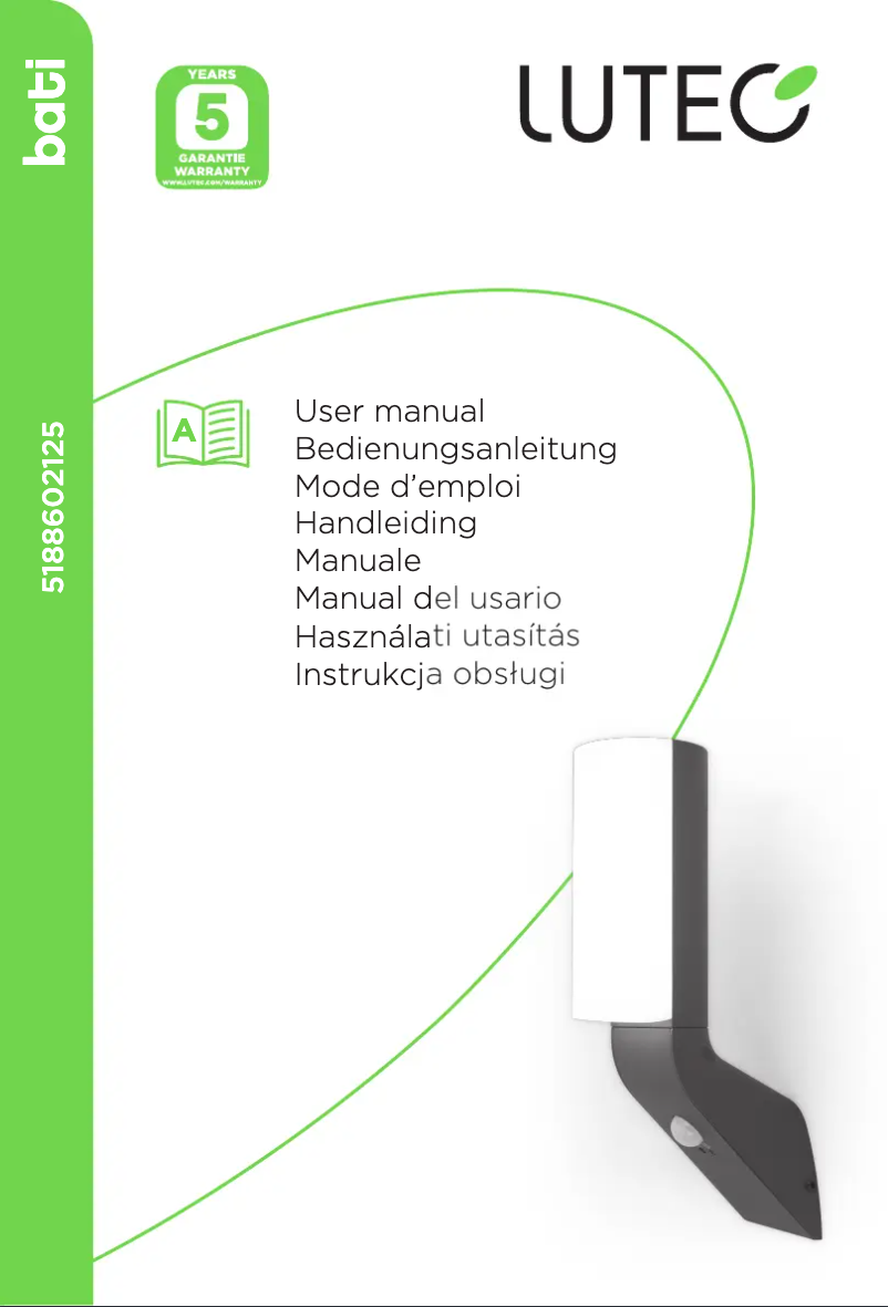 First page image of the manual for Bati