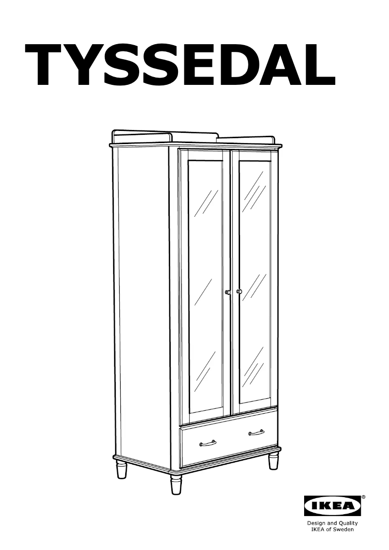 First page image of the manual for TYSSEDAL 903.585.42