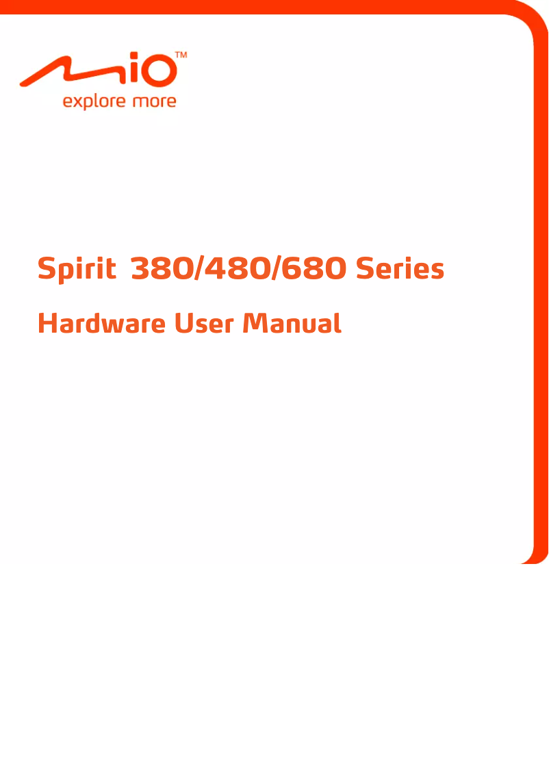 First page image of the manual for Spirit 690 LM
