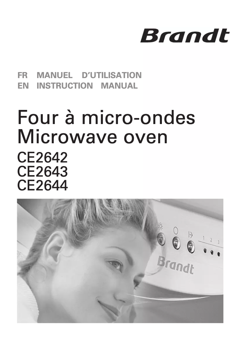 First page image of the manual for CE2642W