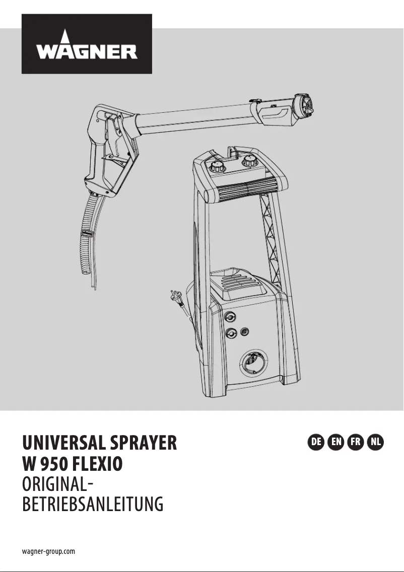 First page image of the manual for W 950 Flexio