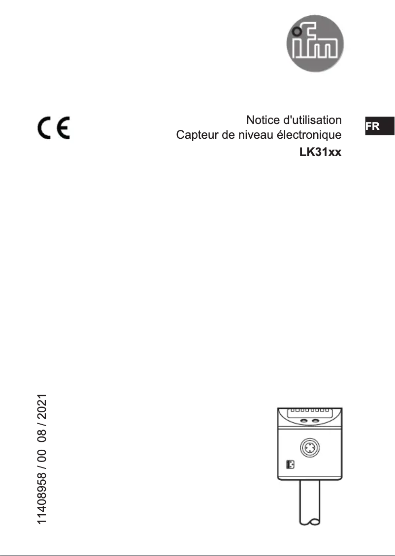 First page image of the manual for LK3122