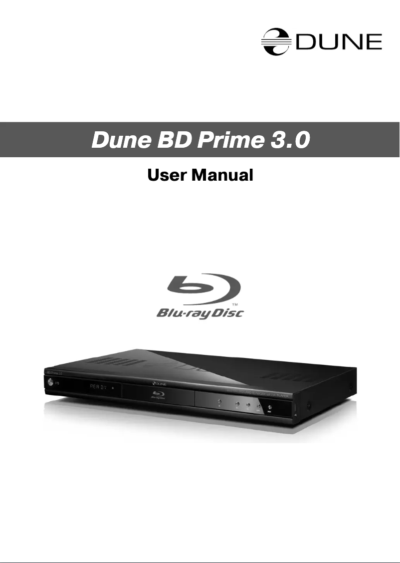First page image of the manual for BD Prime 3.0