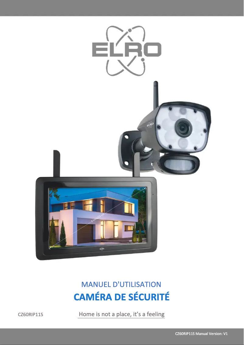 Image de la première page du manuel de l'appareil CZ60RIPS