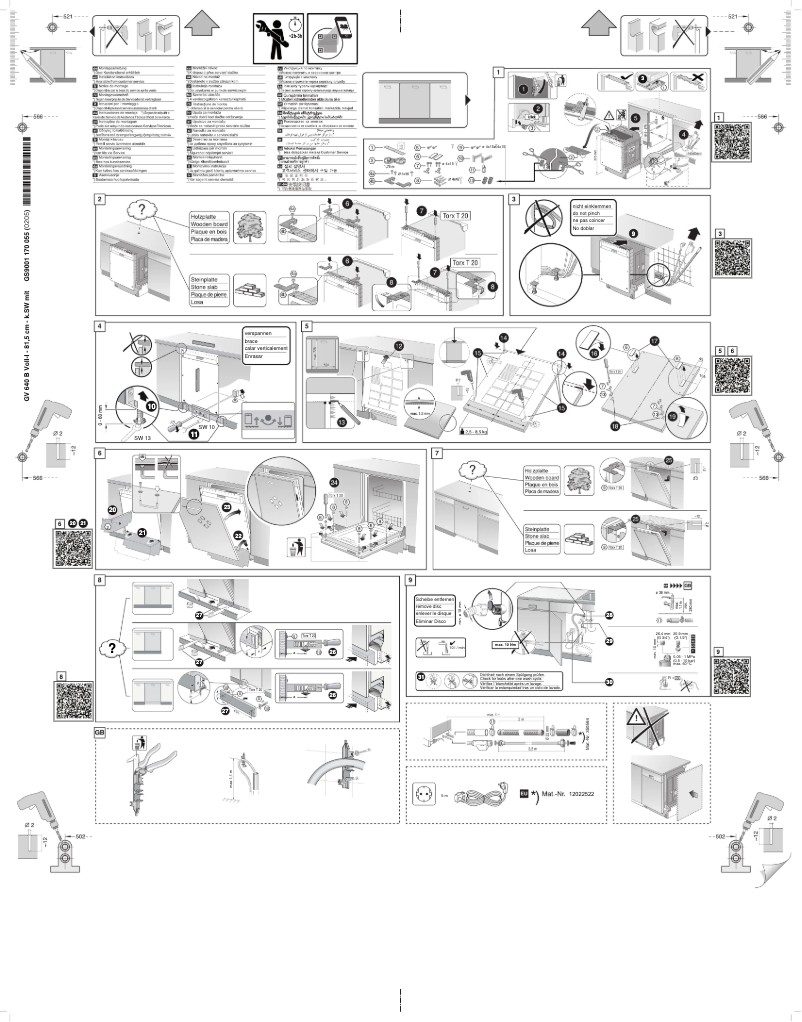 Page 1 of the manual User Manual Siemens SN63HX04ME