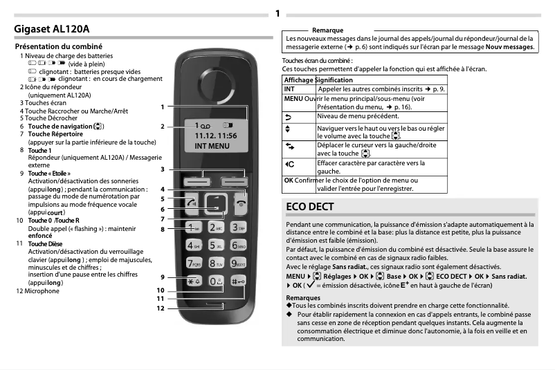 First page image of the manual for AL220A