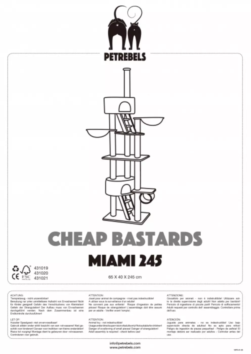 Image de la première page du manuel de l'appareil Miami 245