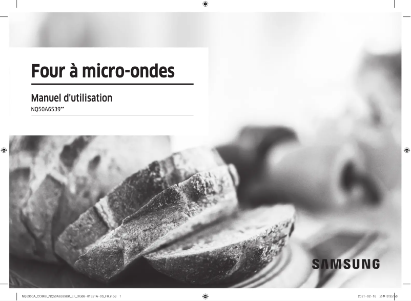 Page 1 of the manual User Manual Samsung NQ50A6539BS