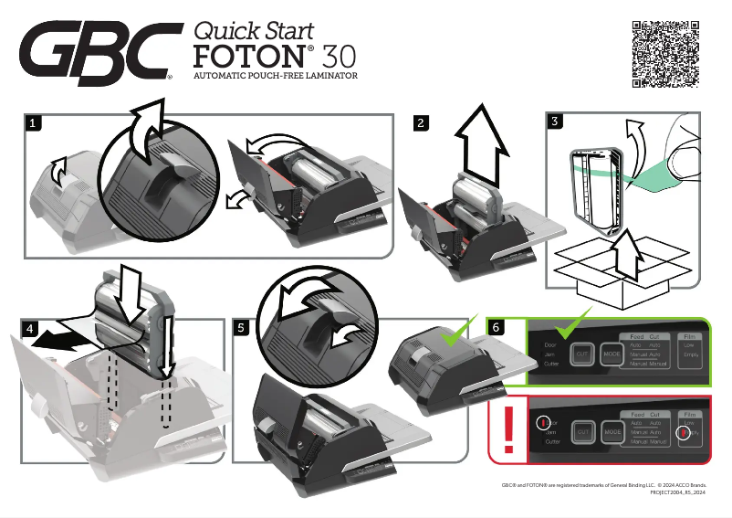 First page image of the manual for Foton 30