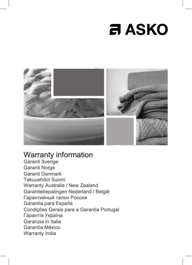 First page image of the manual for CW41236S