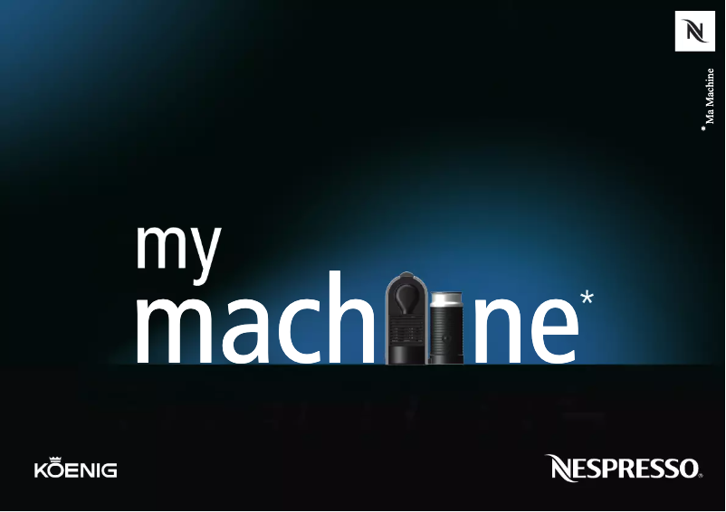 First page image of the manual for B03134 U Milk Nespresso