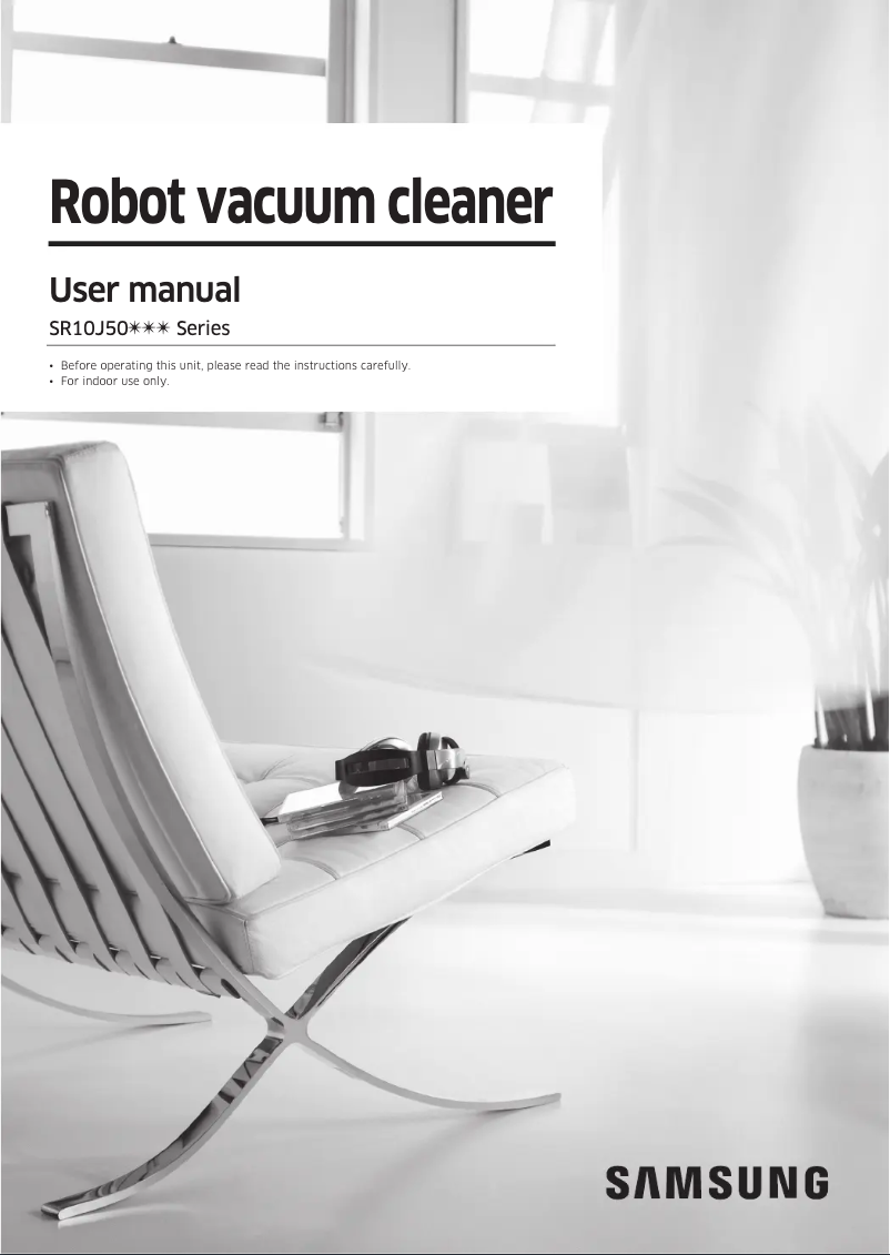 First page image of the manual for PowerBot SR10J5035UC