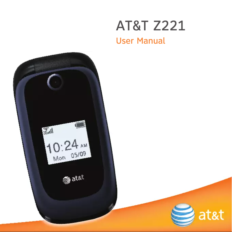 Page 1 of the manual User Manual AT&T Z221