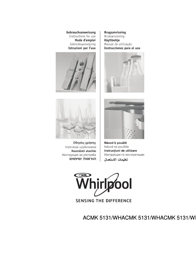 Page 1 of the manual User Manual Whirlpool ACMK 5131