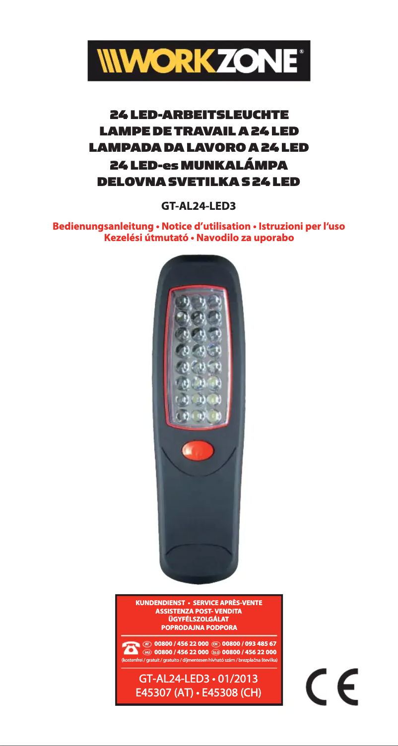 First page image of the manual for GT-AL24-LED3