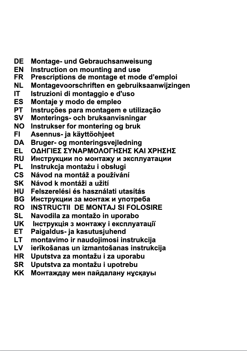 First page image of the manual for CFT610/2X