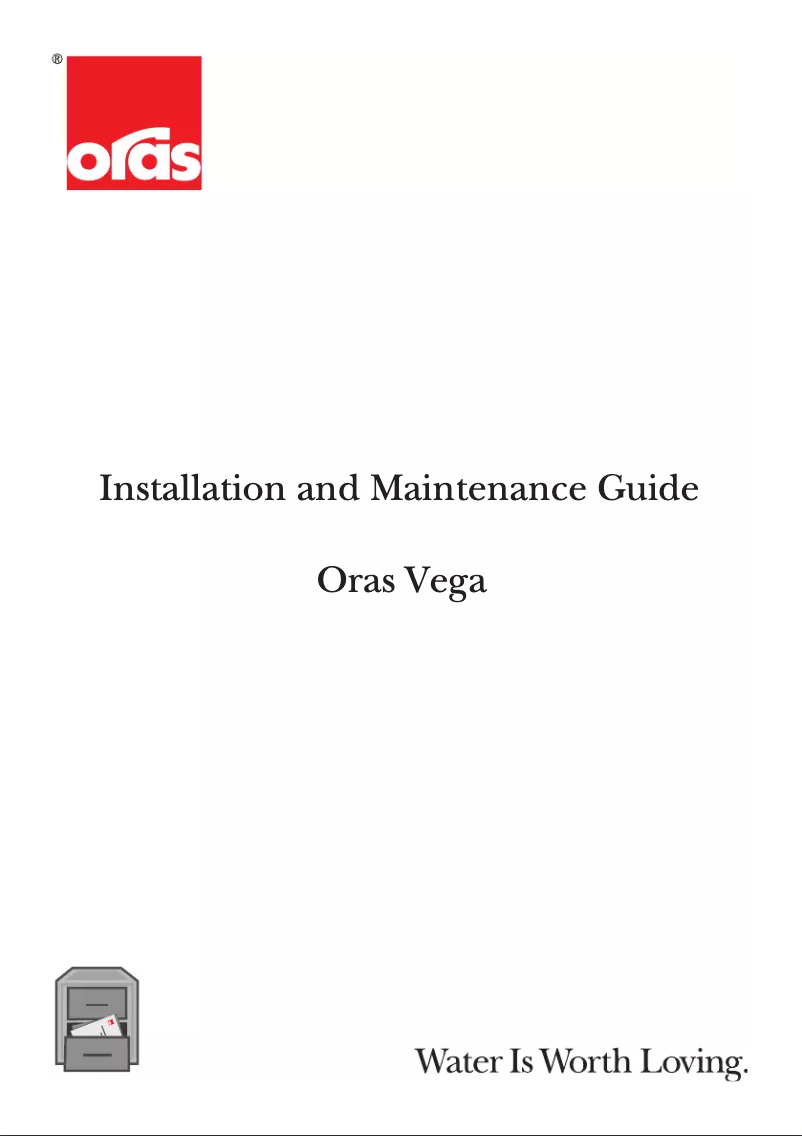 Page 1 of the manual User Manual Oras Vega 1840U