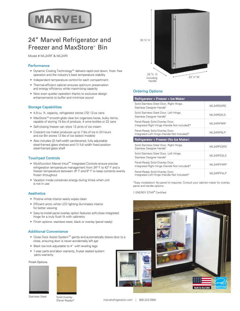 First page image of the manual for Legacy ML24RIL