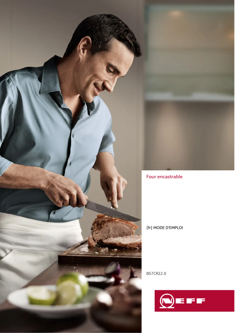 Page 1 of the manual User Manual Neff B57CR22N0