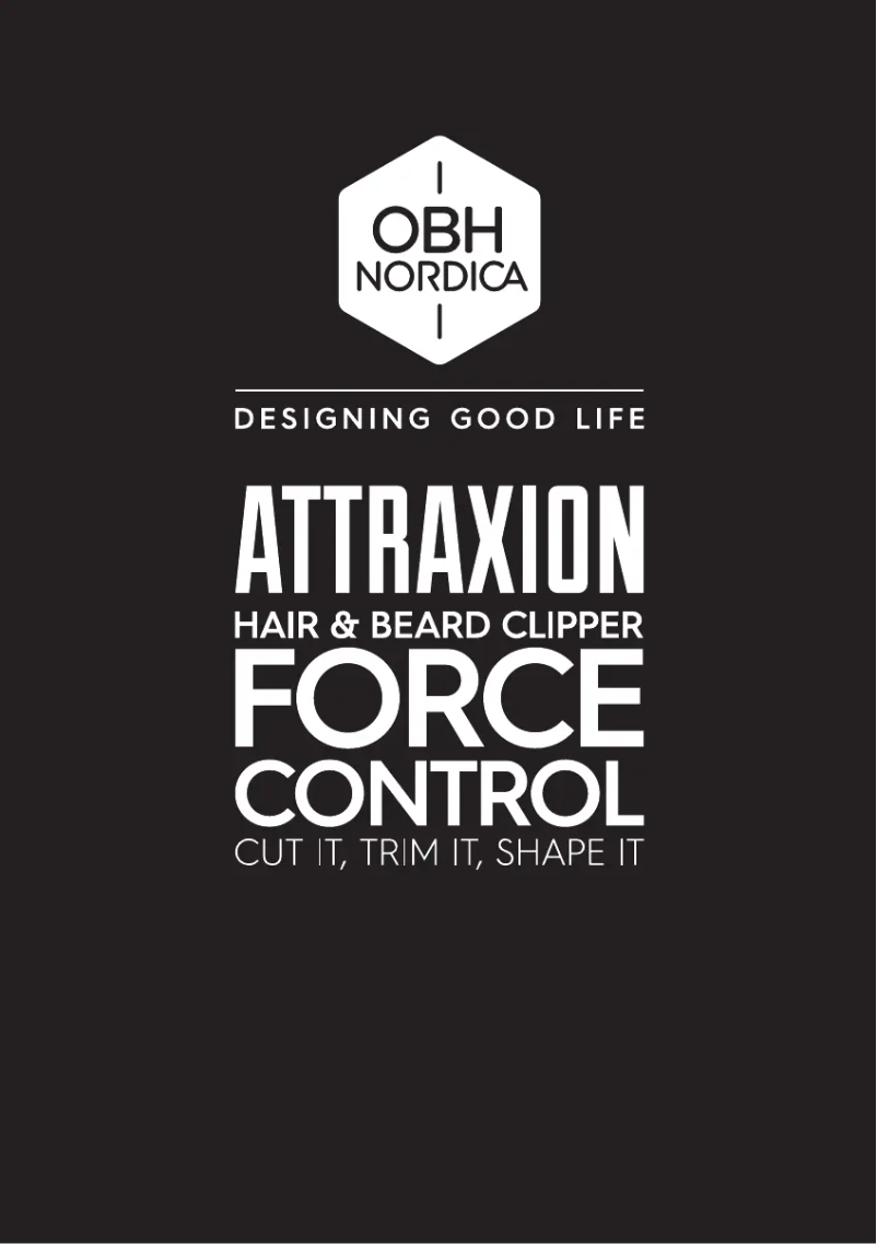 First page image of the manual for Attraxion Force Control 5592