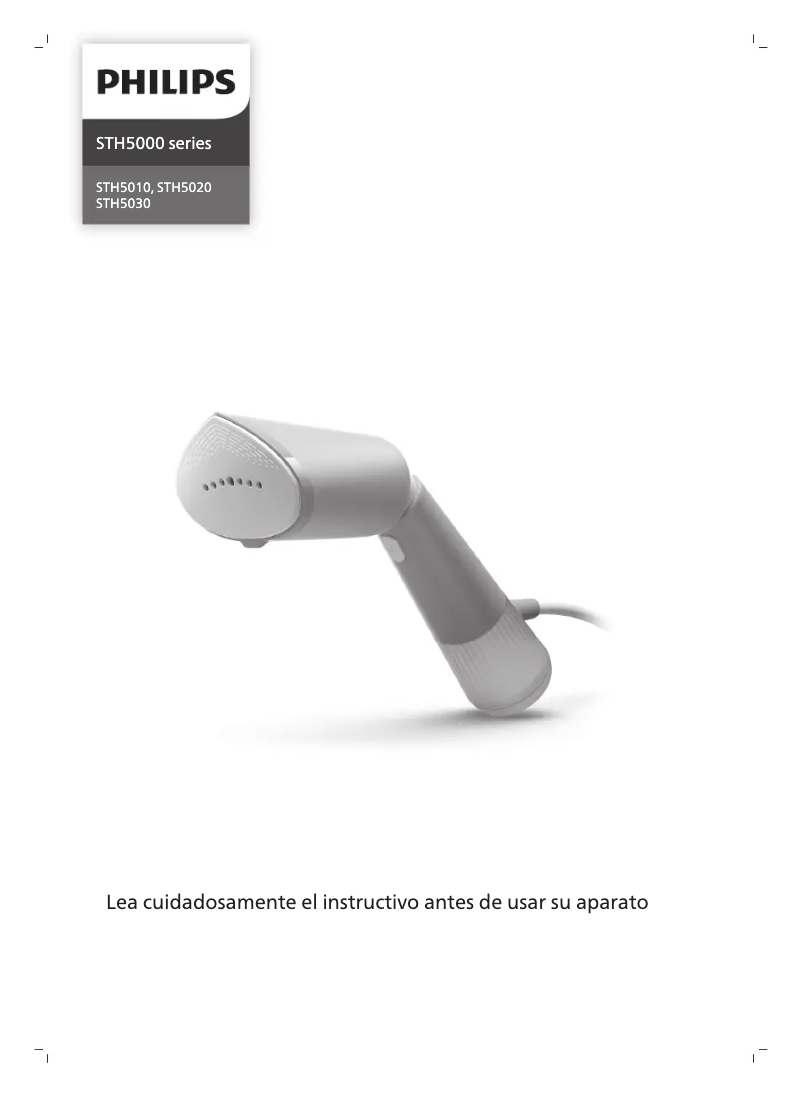 First page image of the manual for STH5010