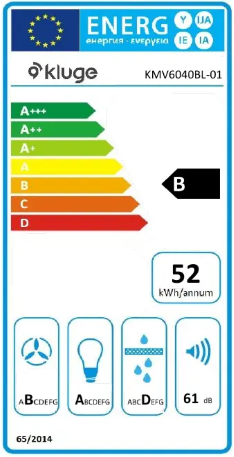 First page image of the manual for KMV6040BL-01