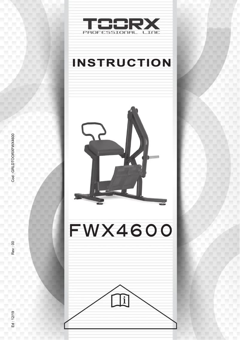First page image of the manual for FWX-4600
