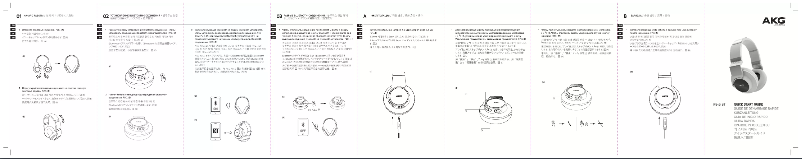 First page image of the manual for K 845BT