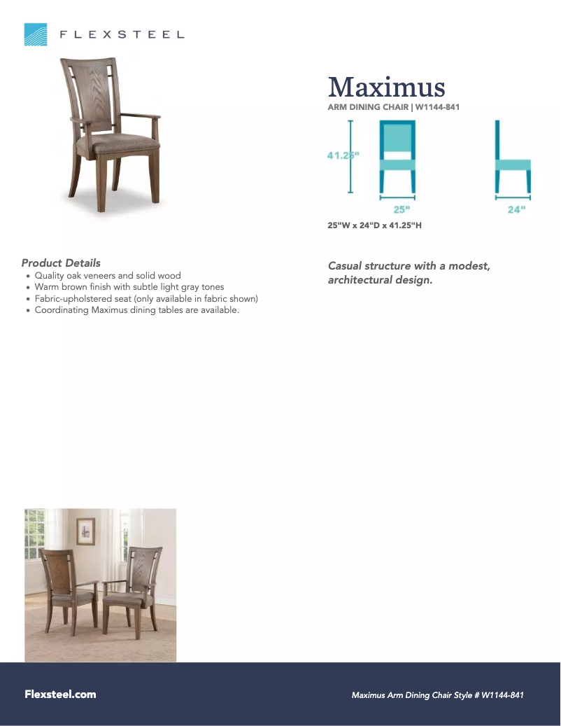 First page image of the manual for Maximus W1144-841