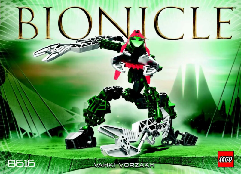 Page 1 of the manual User Manual Lego Vahki Vorzakh