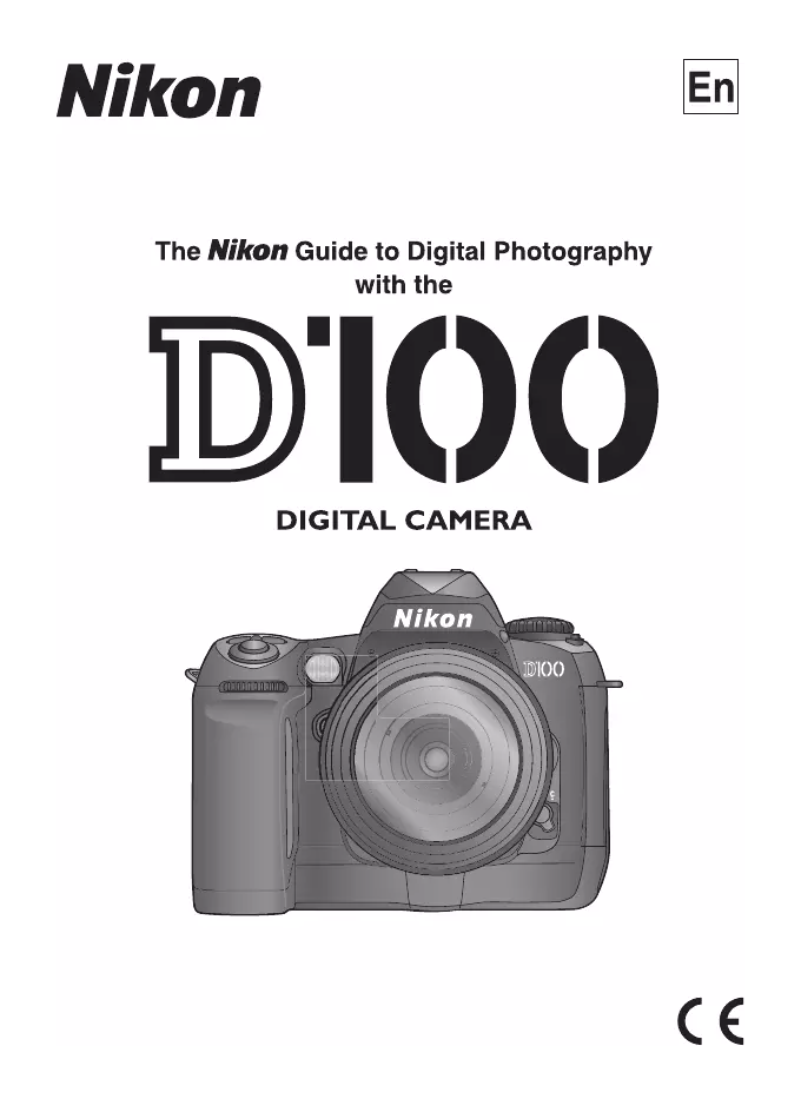 First page image of the manual for D100