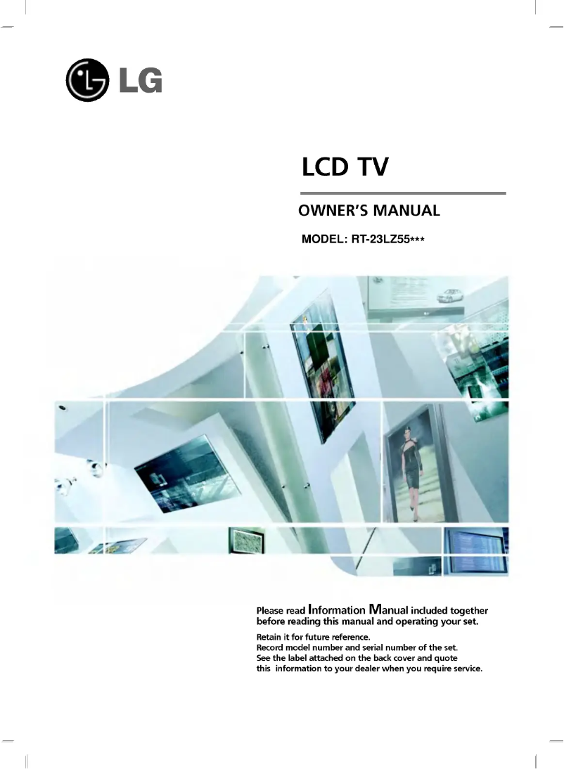 First page image of the manual for RT-23LZ55