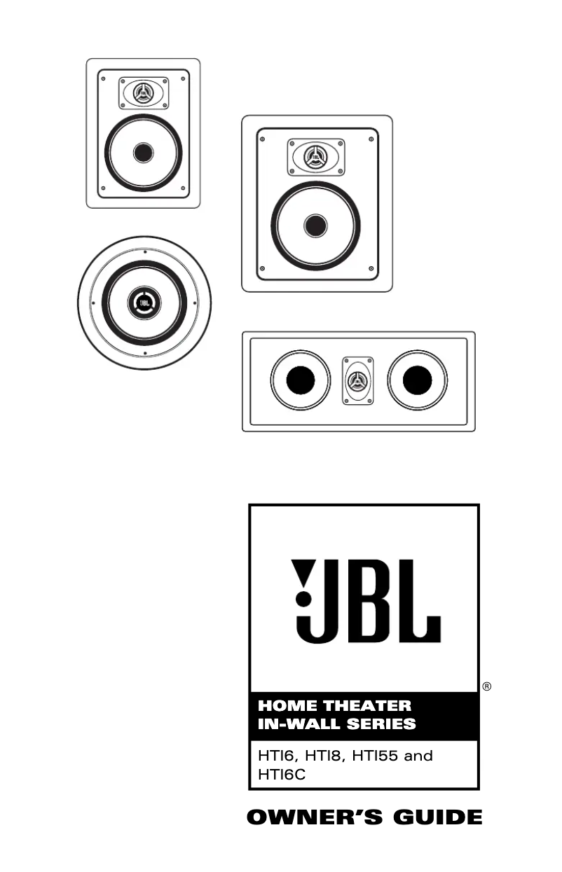 First page image of the manual for HTI55