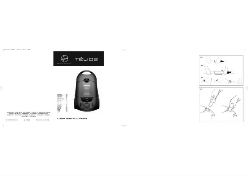 First page image of the manual for Telios TRT5856011