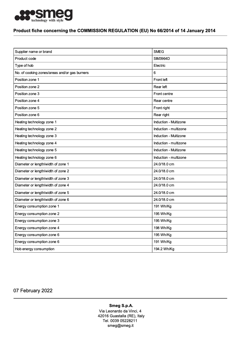 First page image of the manual for SIM3964D